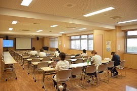 画像：食事休憩